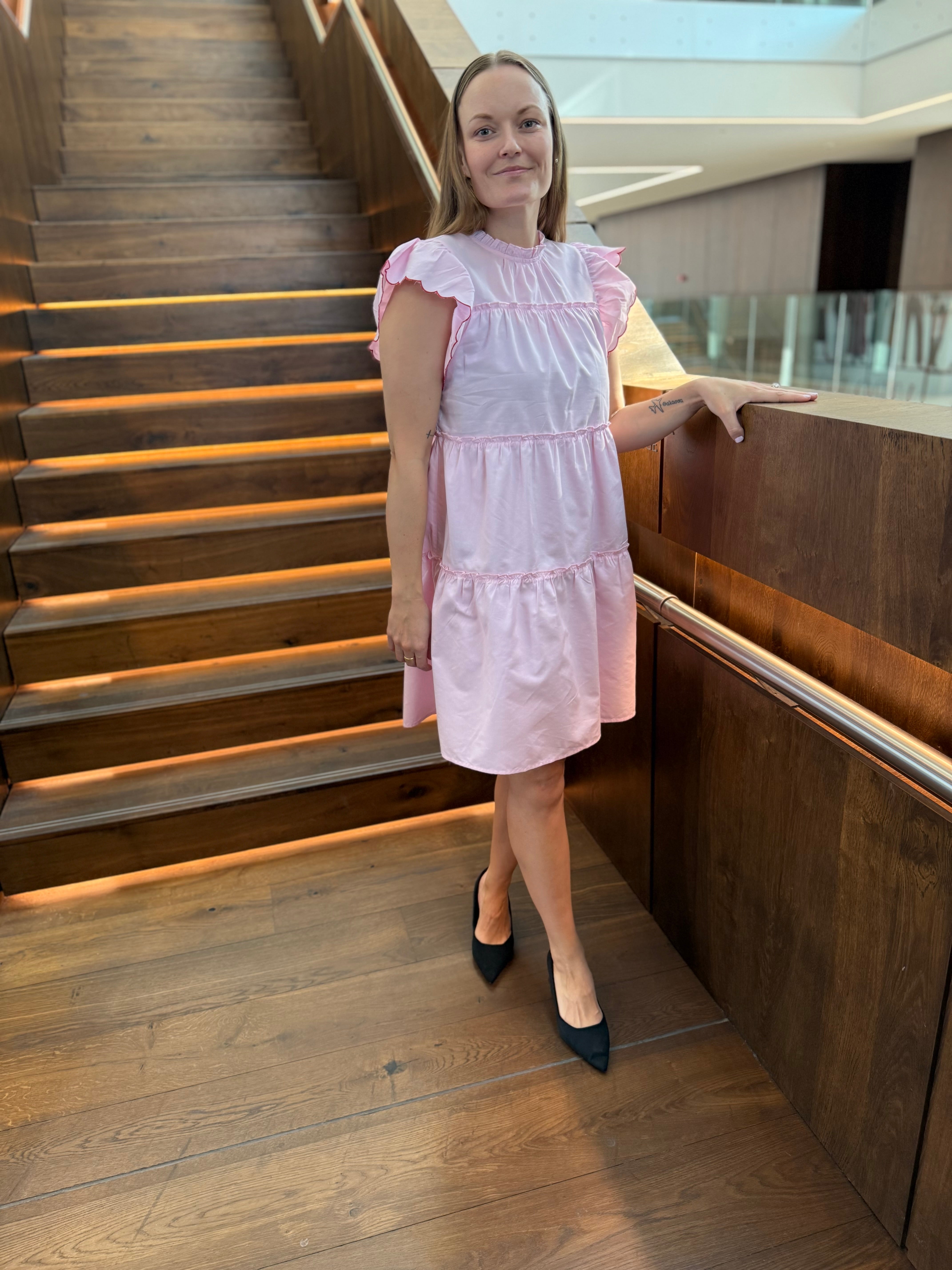 PCJILLA Short Dress - Pink Tulle